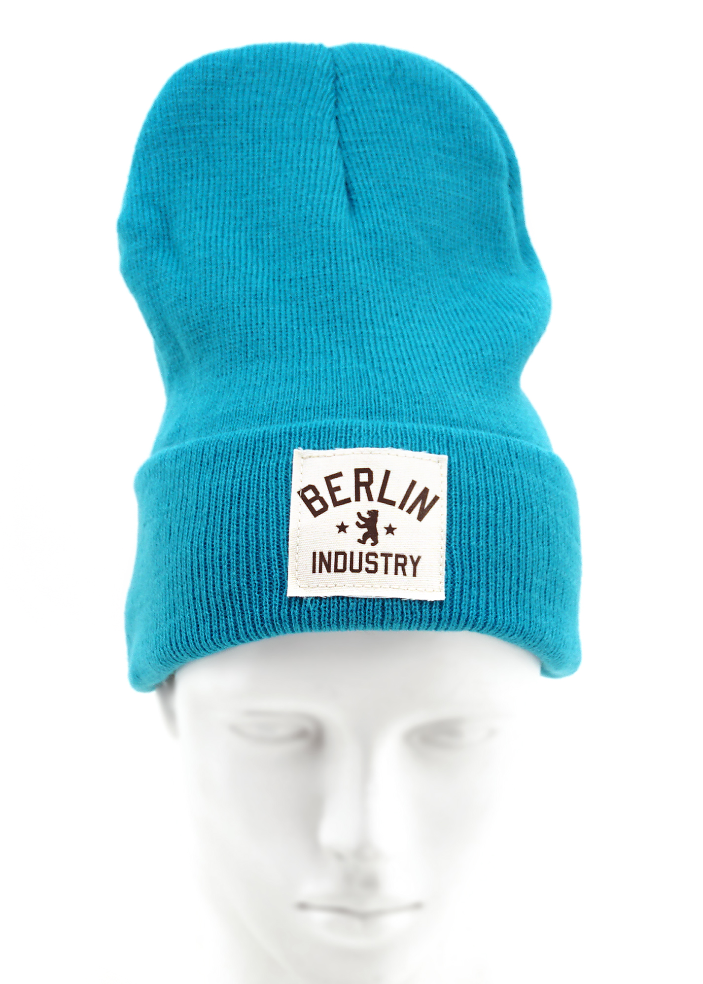 Mütze BERLIN Industry Neon Blau