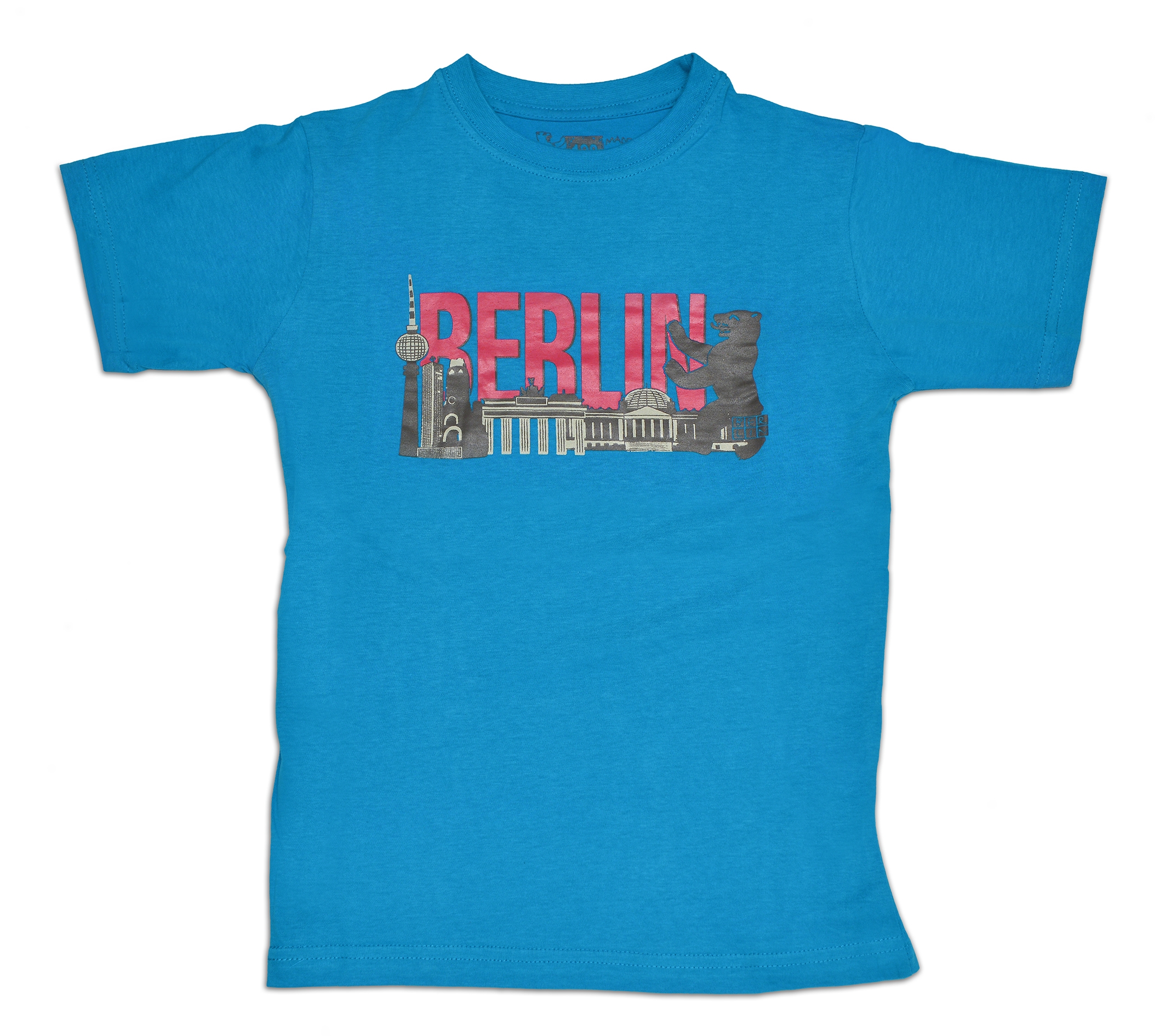 Kids T-Shirt Skyline azur-152