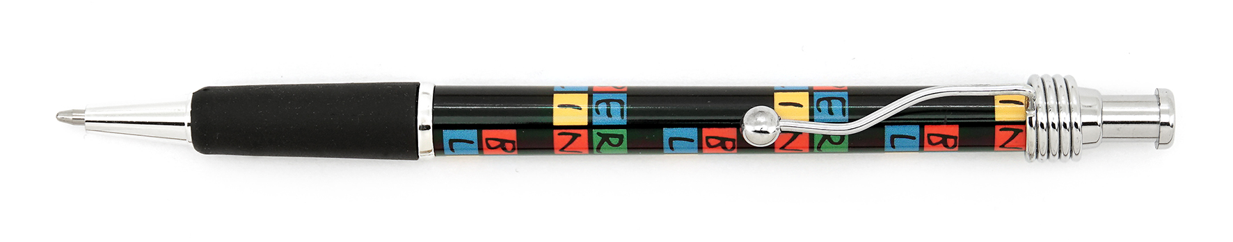 Kugelschreiber BERLIN schwarz-bunt 