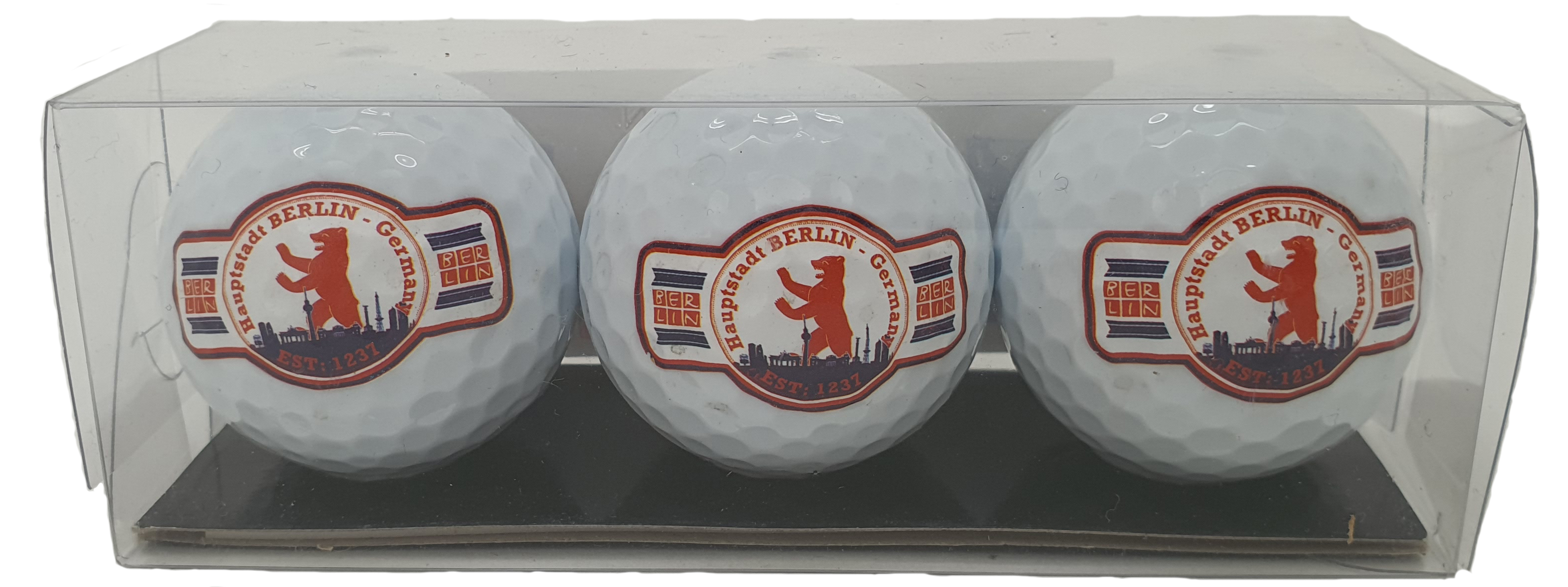 Golfball BERLIN  3er Set