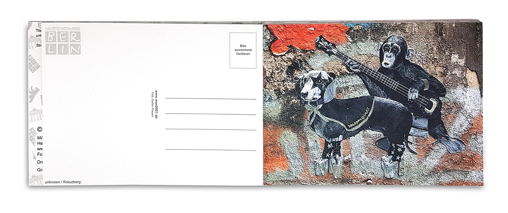 Postkartenbuch Streetart